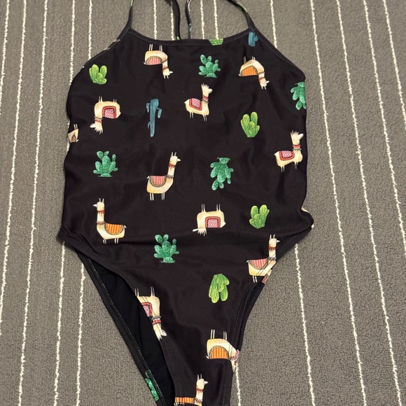 Jolyn - Printed Dayno Onesie, Cute Llamarama Print, Size 34, Good Condition! - Picture 3 of 5